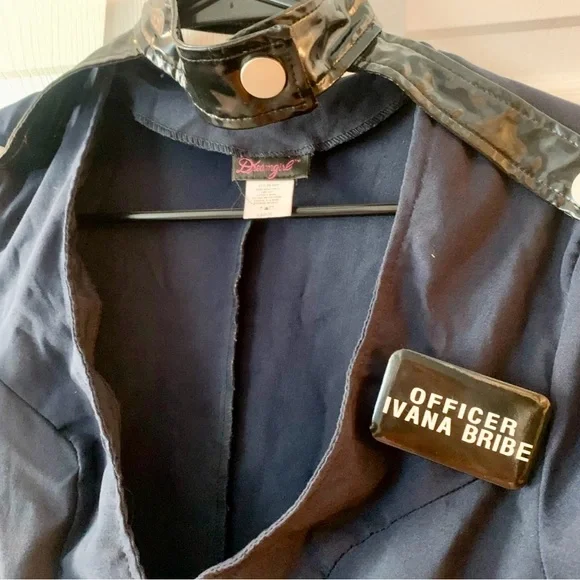 Halloween Dreamgirl Sexy Cop Costume Small - Picture 3 of 8